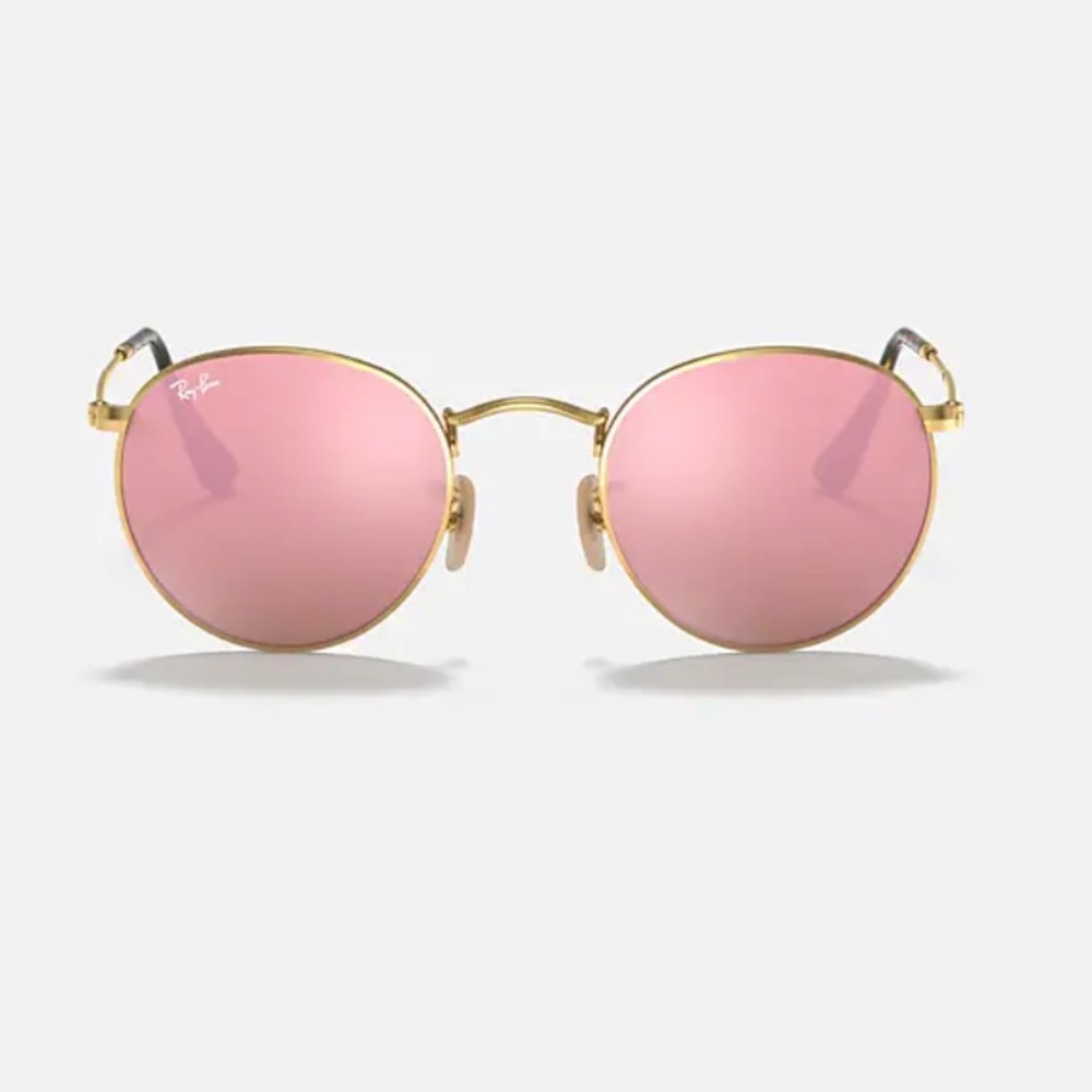 RayBan Round Flat Lenses